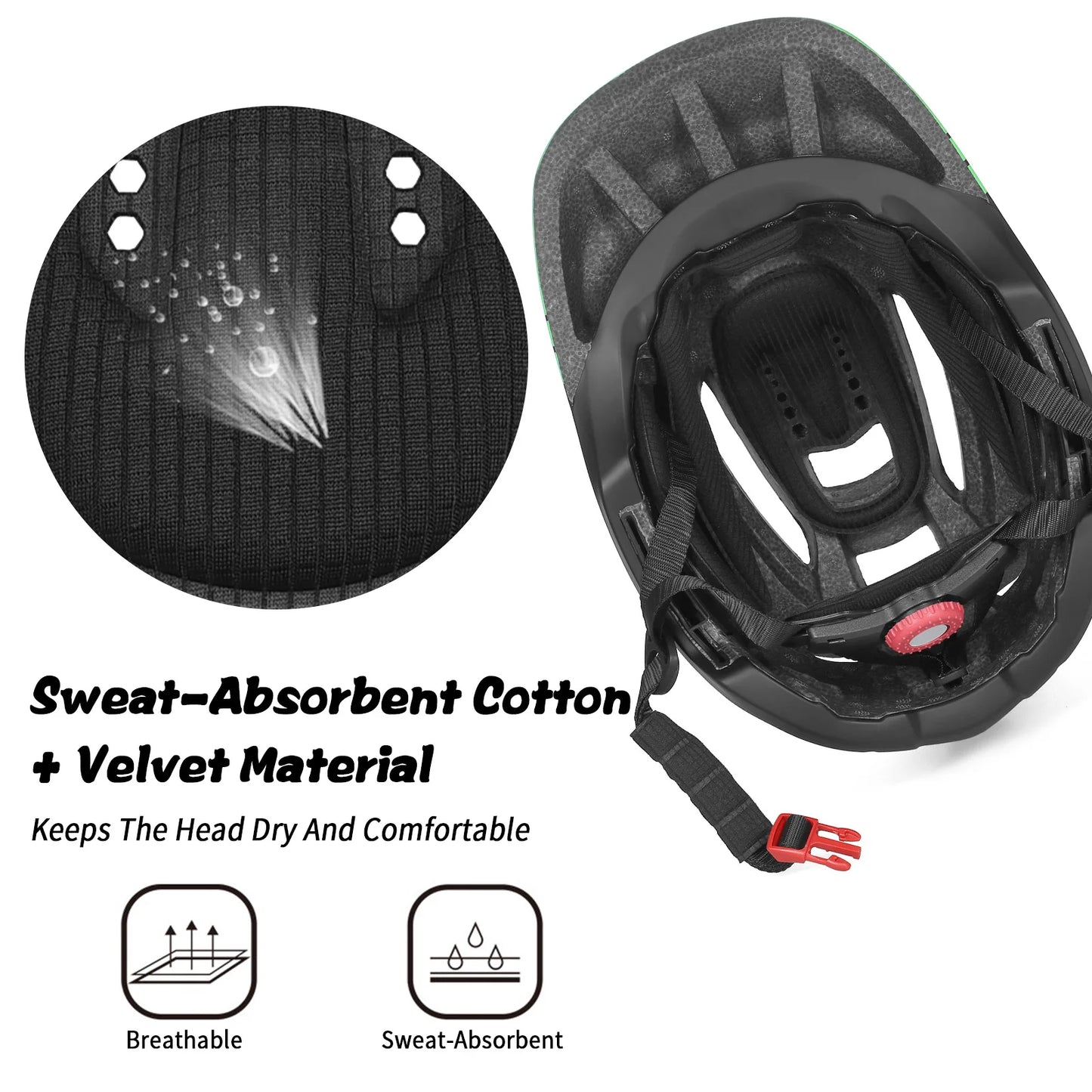 Kids Detachable Full Face Cycling Helmet For Bike Skateboard And Roller Skating