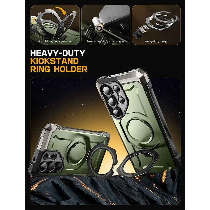 For Samsung Galaxy S25 Ultra Case 6.9" 2025 SUPCASE UB Grip Anti-Scratch Heavy Duty Rugged  Phone Case with Kickstand