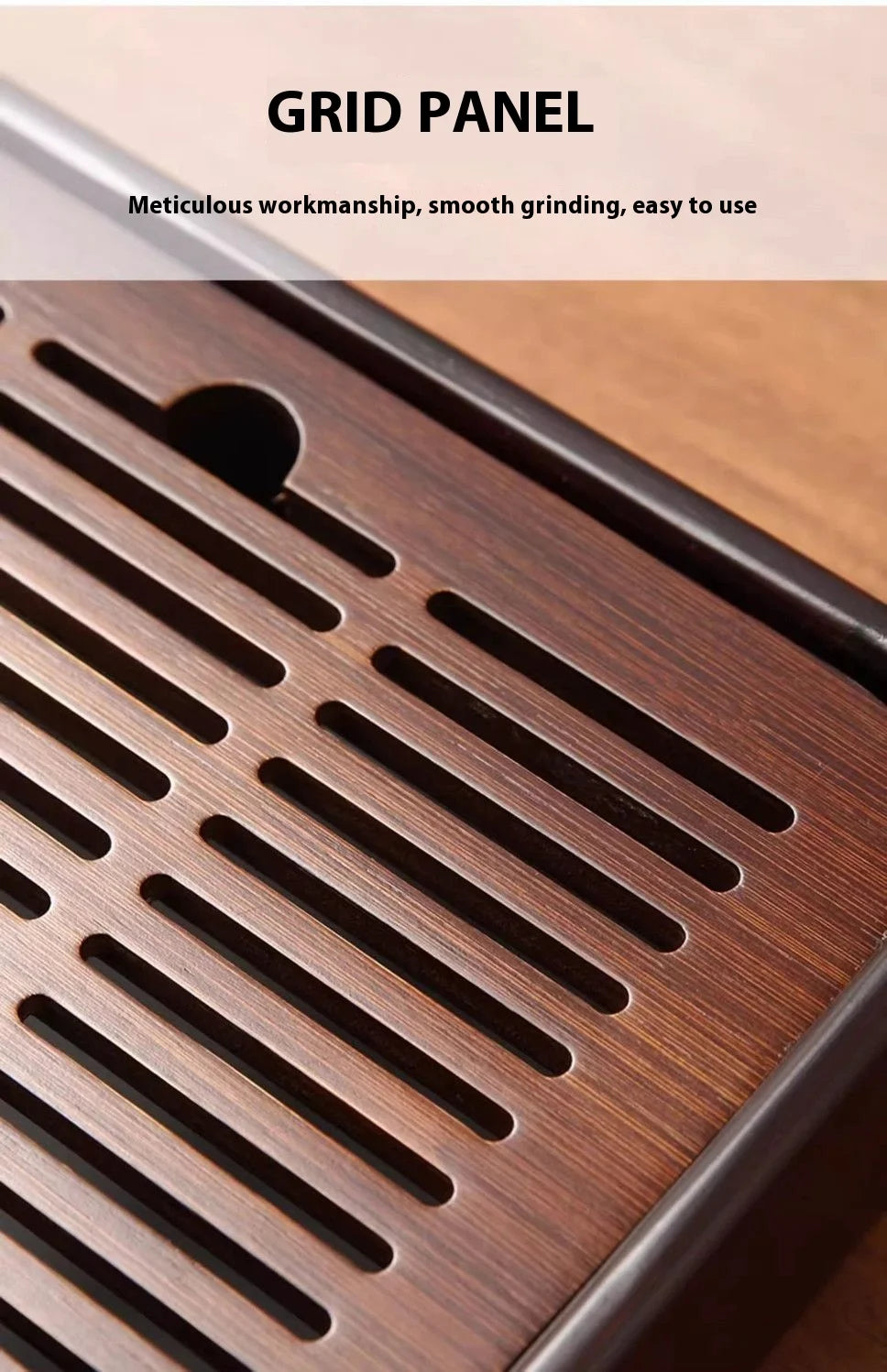 Tea Tray Household Small Dry Brewing And Draining Tea Set Office Tea Table Bamboo Tray Drainage Tea Tray Storage Tray