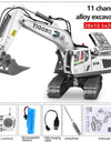RC Remote Control Toys Cars Excavator Bulldozer Dump Truck 2.4G High Tech Vehicle Engineering Cars Model For Boys Birthday Gifts