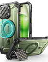For iPhone 16 Pro Max Case 6.9" 2024 UB Mag XT Heavy Duty Rugged Strong Magnetic Phone Case with Camera Cover Kickstand