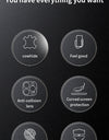 Genuine Cowhide Leather Phone Case for iPhone 16 15 14 Pro Max 14 Plus Plating Shockproof Lens Protection Back Cover