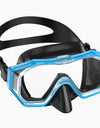 Snorkel Mask 3 Windows Panoramic Wide View HD Three-Lens Adjustable Scuba Snorkeling Swimming Diving For Adults and Kids