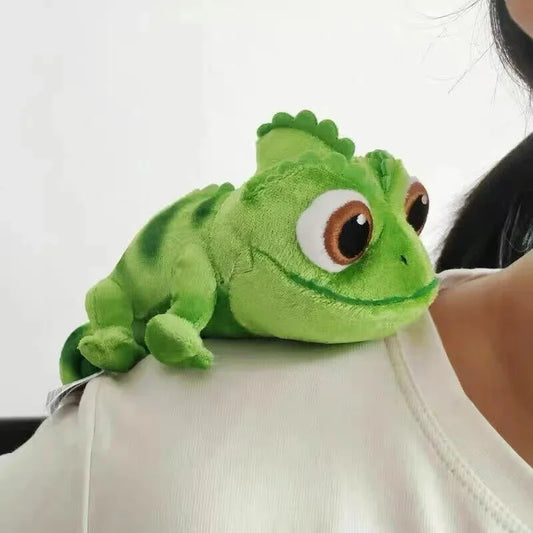 Mini Chameleon Plush Doll Soft Shoulder Stuffed Toy