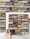 1/10pcs 3D Tile Sticker Self-adhesive Faux Stone Wall Panel Peel and Stick Kitchen Tile Backsplash Bathroom Wall Tile Sticker
