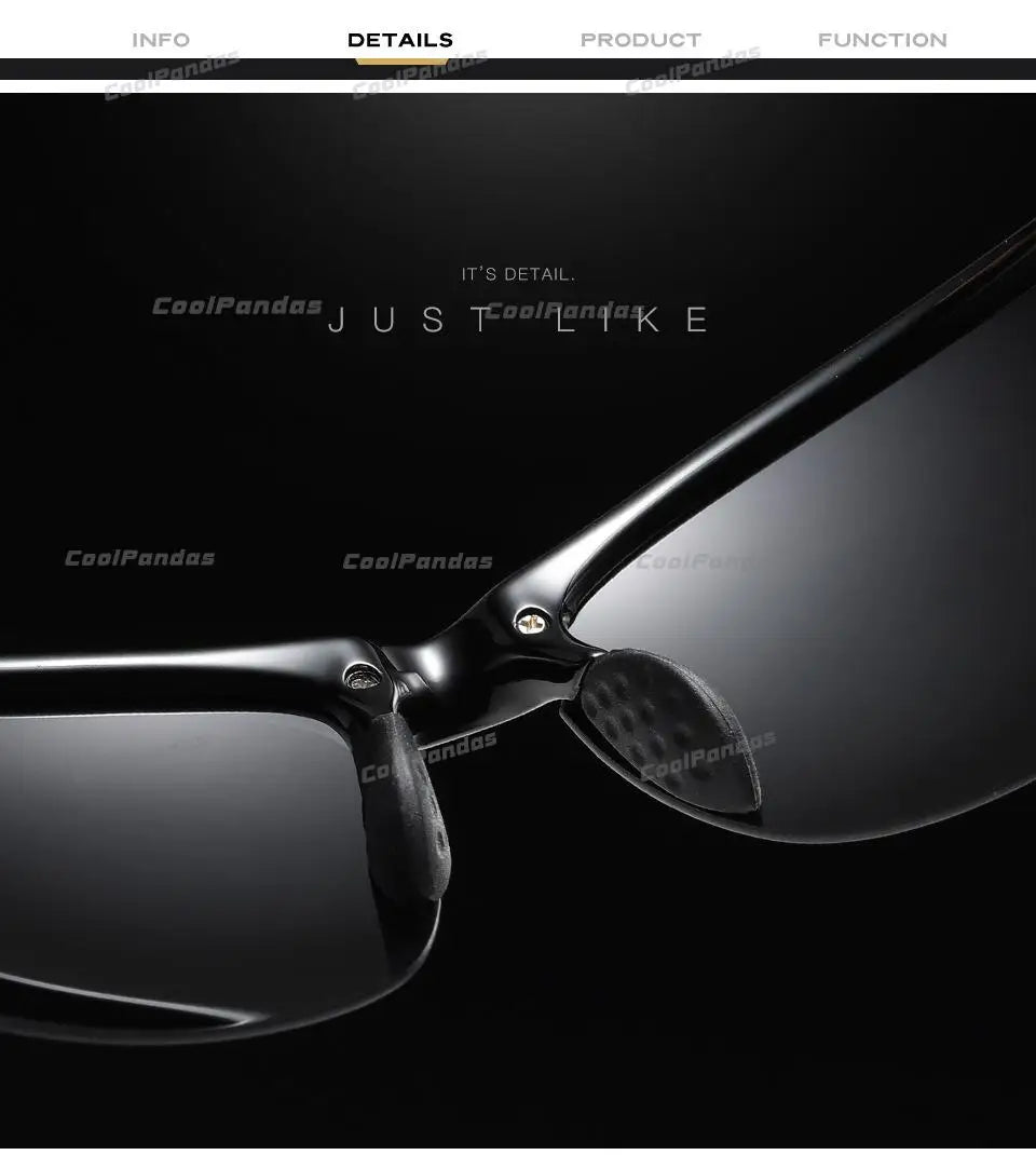 Ultra Light TR90 Polarized Military Style UV400 Driving Sunglasses for Men Women
