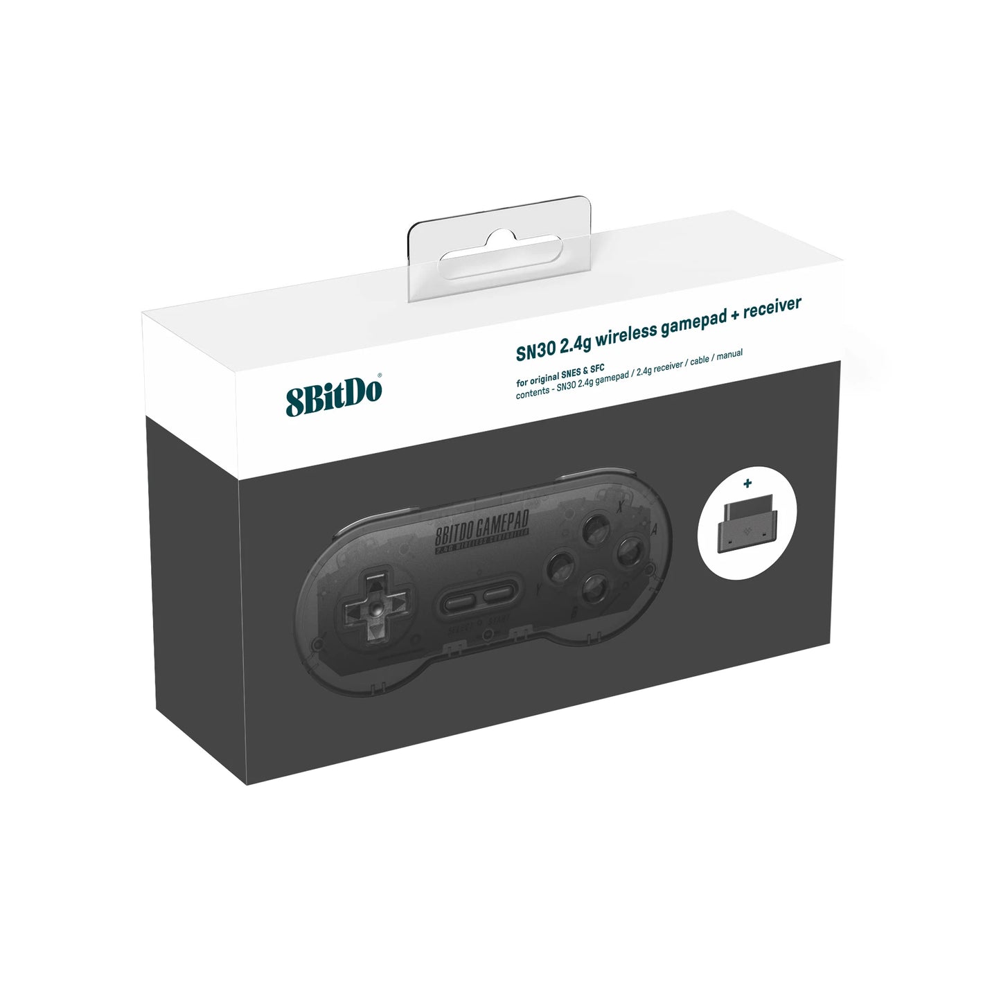 2.4GHz Wireless Retro Gaming Controller for Original Super Nintendo SNES and SFC