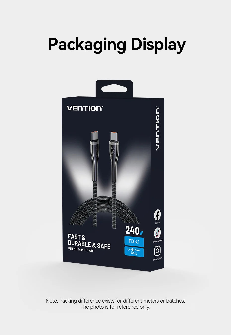 240W USB C to USB C Cable PD3.1 Fast Charge for iPhone 15 16 Pro Macbook Samsung Laptop 5A Supercharge USB Type C Cables