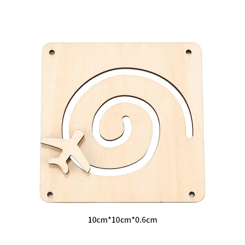 Montessori Activity Busy Board DIY Accessories Material Wooden Toys Busyboard  Early Education Learning Skill Toy Parts
