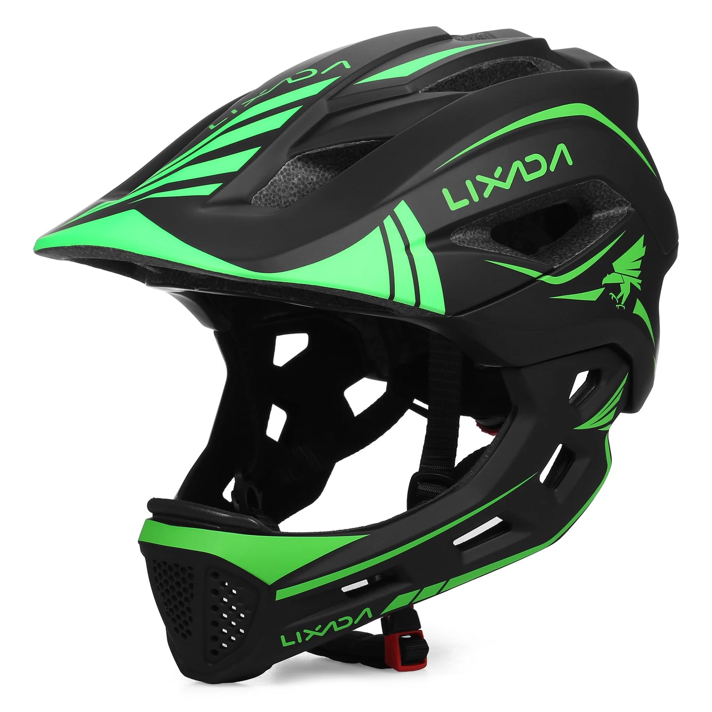 Detachable Full Face Bike Helmet For Cycling And Skating