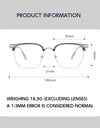 Square Optical Prescription Men's  Eyeglasses Frames Anti-Blue Light Reading Glasses Myopia Hyperopia