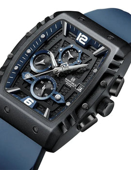 Luxury Watches Chronograph Sport Quartz Wristwatch Waterproof Luminous Date Clock