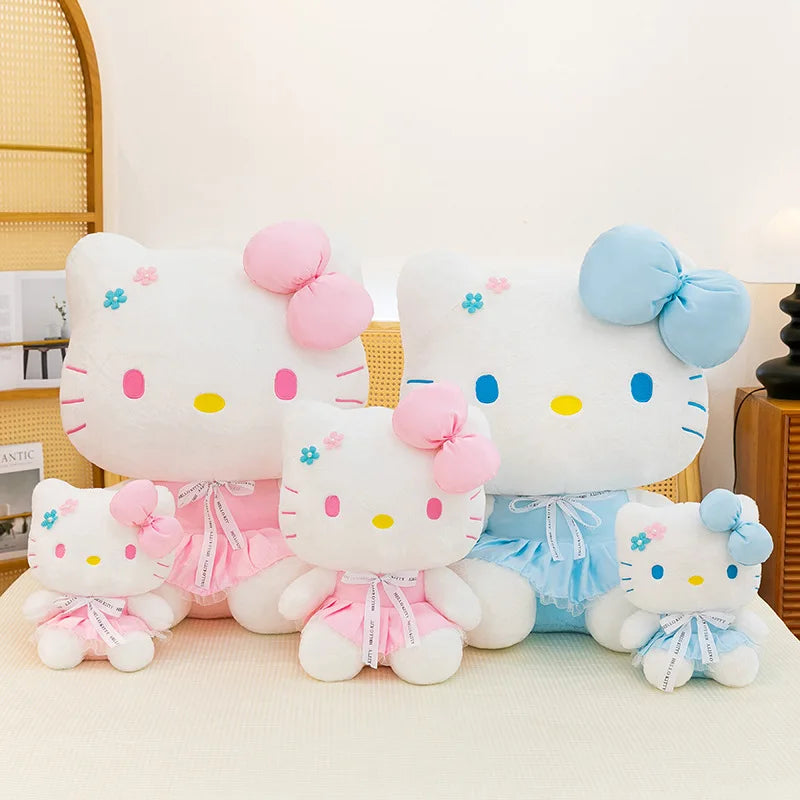 Cute Cat Character Plush Stuffed Doll Pillow Toy