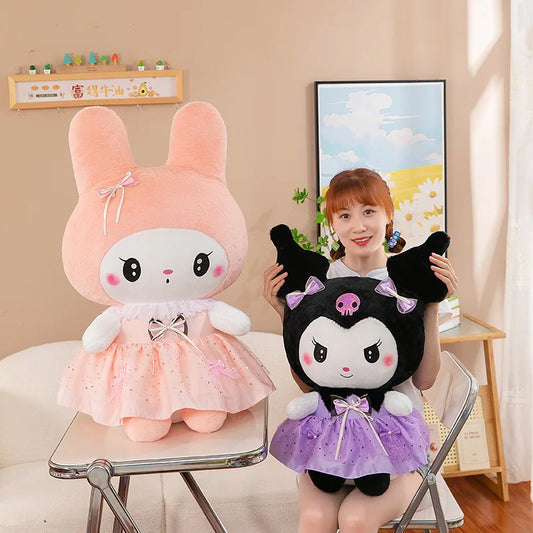 Cute Butterfly Dress Character Plush Stuffed Doll Toy