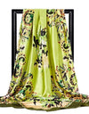 Scarves For Women Print Silk Satin Head Scarf Female Luxury Brand Square Shawl Large Hijab Scarfs