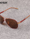 Pilot Polarized Sunglasses Men Polarized Safety Driving Sun Glasses