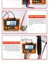 HD Digital Insulation Resistance Gauge Ohmer Testers 1000V Megometer Megohmmeter Ohm Test Auto Range Backlight Meters