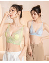 Women’s Lace Transparent Rabbit Ears Push-Up Bra – Soft, Thin, Wire-Free Bralette