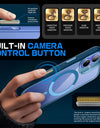 For iPhone 16 Case with Camera Control Capture Button UB Mag Slim Shockproof Protective Magnetic MagSafe Phone Case