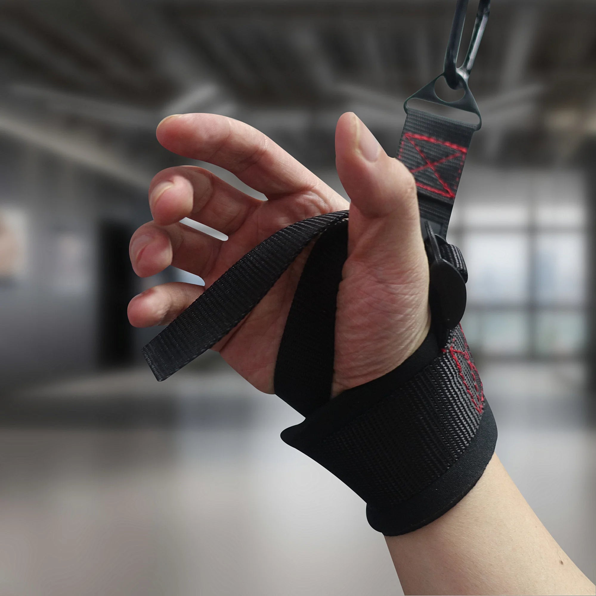 One-Hand Wrist & Forearm Strengthener – Gym Cable Attachment