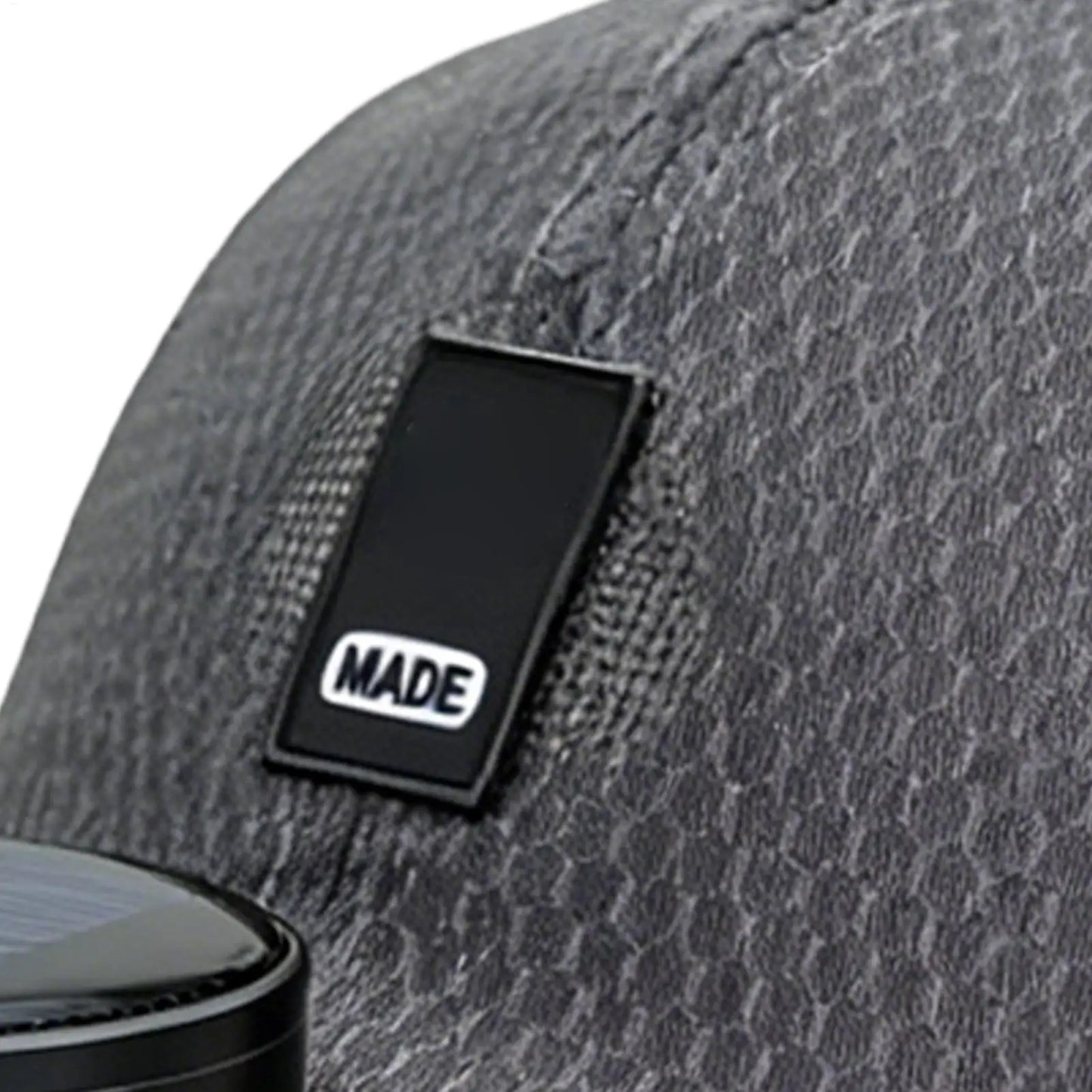 Wide Brim Solar Fan Hat With USB Charging