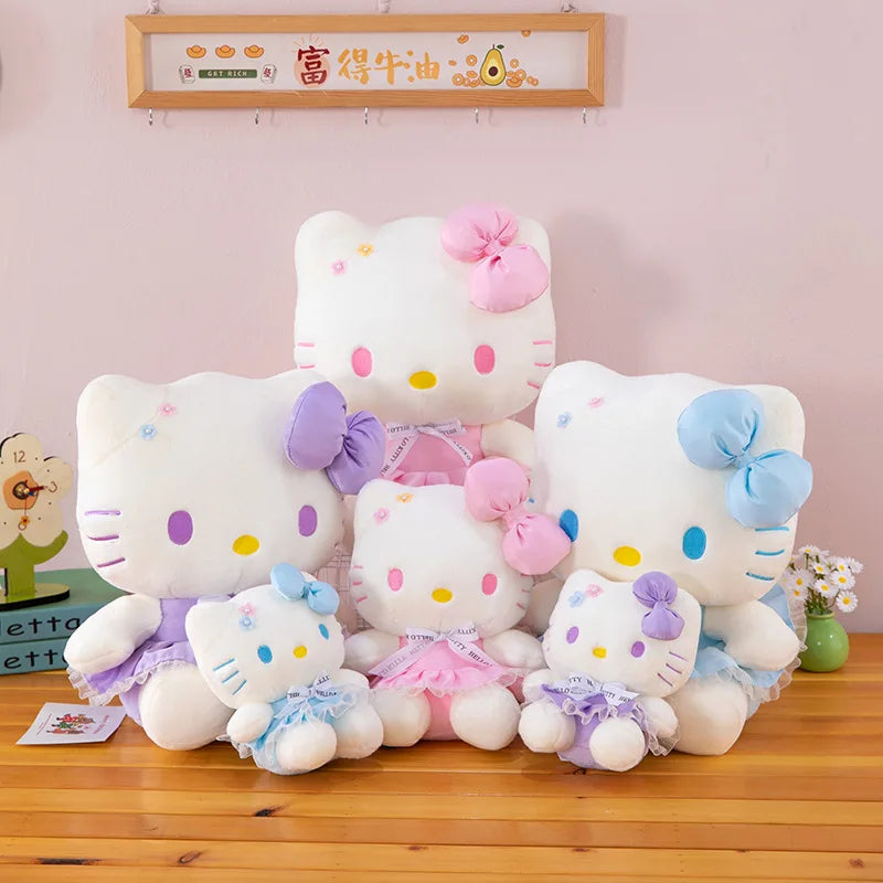 Princess Dress Cat Character Plush Stuffed Doll Toy