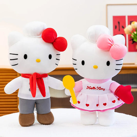 Cute Cat Character Plush Stuffed Doll Pillow Toy