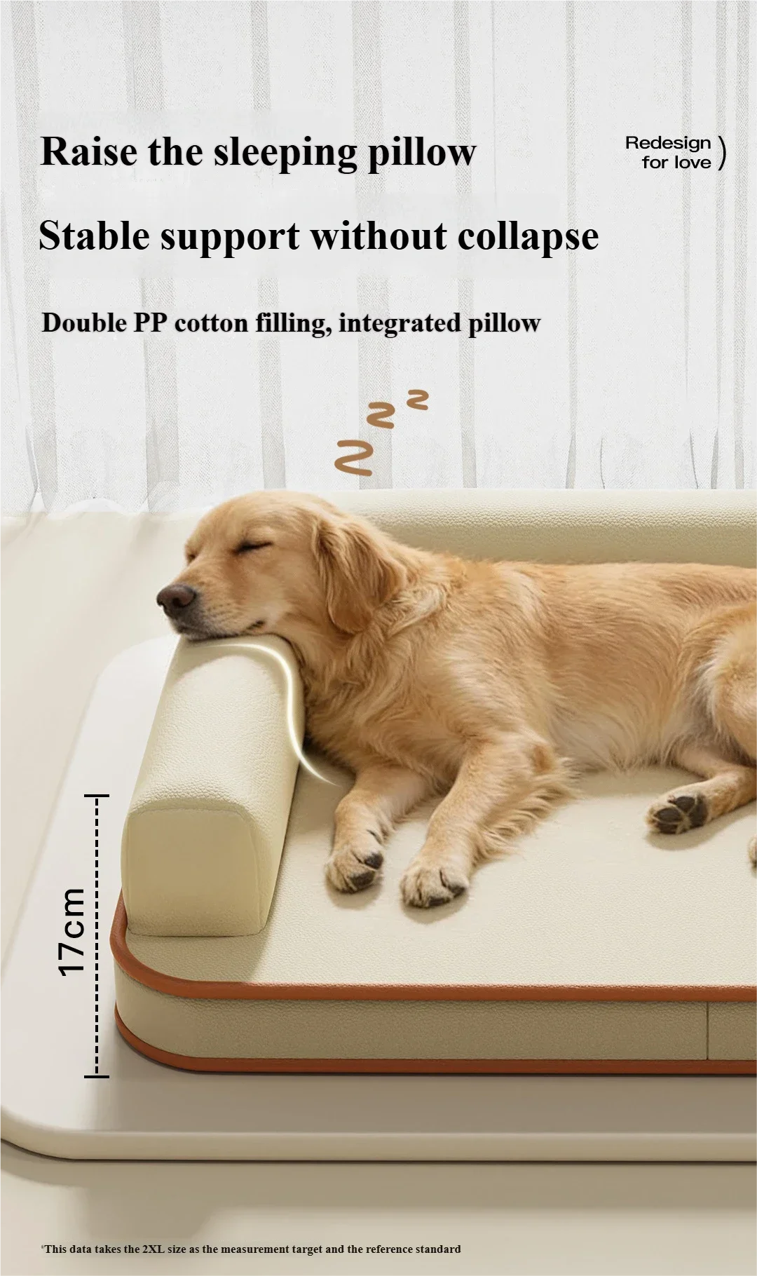 Washable Plush Pet Bed Cushion Sofa for Dogs and Cats