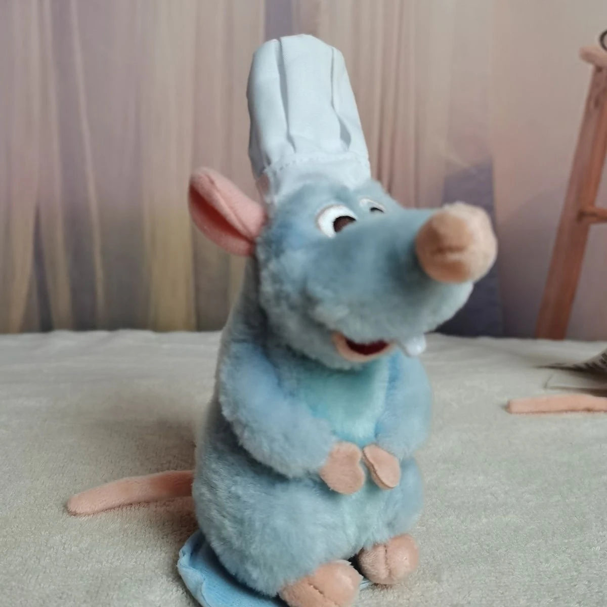 16cm Ratatouille Chameleon Plush Magnetic Sebastian Shoulder Plush Toy Kawaii Plush Stuffed Dolls Kids Birthday Gifts