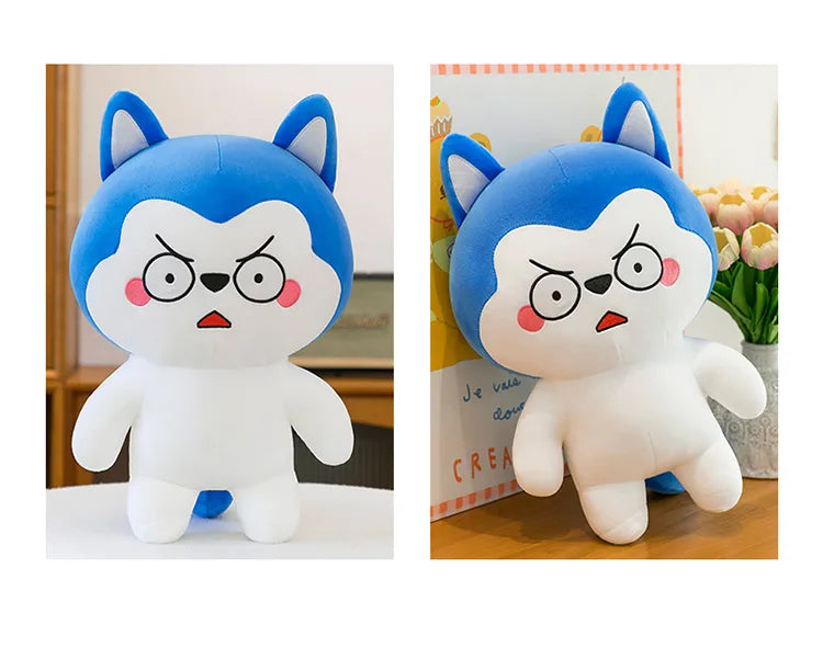Kawaii Husky Character Plush Stuffed Doll Toy