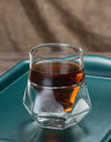130ml Double Walled Glass Cup Hanging Ear Espresso Coffee Cup Clear Anti-scalding Teacup Party Brandy Wine Mug