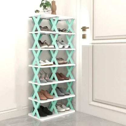 Shoe Storage Shelf Shoe Rack Organizer Organizers Racks Indoor Storage Furniture Bedroom Multi-Layer Detachable Storage Cabinet