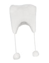Women Bear Ears Trapper Hat Soft Winter Warm Hat for Holidays Biking Skating