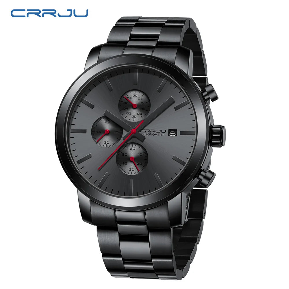 Luxury Man Watch High Quality Waterproof Chronograph Wristwatch Quartz Casual Clock relogio masculino