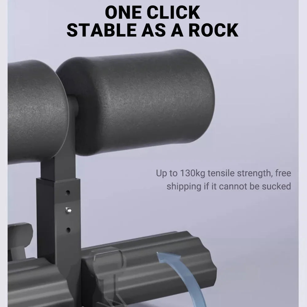 Portable Sit Up Assistant With Tension Rope Fitness Equipment Support Core Fitness Situp Home Gym Yoga Practice Gear