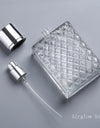 100ml 3.4 Oz Empty Refillable Spray Perfume Bottle Cosmetic Fine Mist Atomizer Portabe Glass Essential Oil Container for Travel