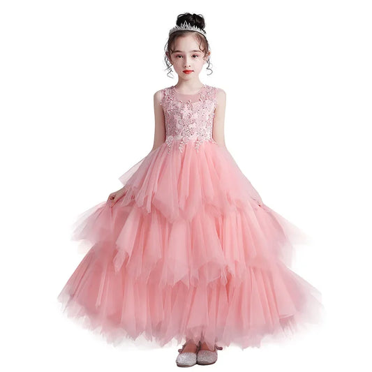 Elegant Puffy Princess Evening Party Dress