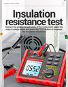 Digital Ohmmeter Insulation Resistance Meter 6000 Count Resistor Testers Capacitor Test Megohmmeter High Voltage Tool