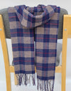 Classic lattice men soft shawl plaid scarves shawl wraps shawl neckerchief headband muffler