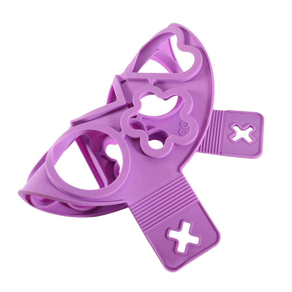 Multiple Shapes Egg Pancake Ring Nonstick Pancake Maker Mold Silicone Egg Cooker Fried Baking Omelet Moulds Kitchenware Gadgets