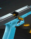 Automatic Shell Ejection G17 Toy Gun Airsoft Laser Version Pistol Arms Children CS Shooting Weapons