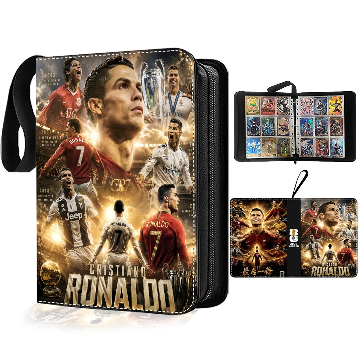 2026 Soccer Trading Card Album Football Card Collection Binder