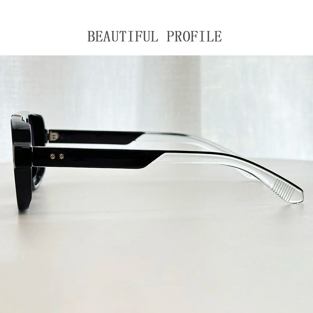 Vintage Square Sunglasses With UV400 Protection