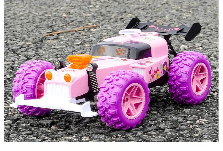 High Speed RC Car With LED Lights Sports Off-road 2.4GHz Remote Control Climbing Vehicles Cars Toys for 's Toy