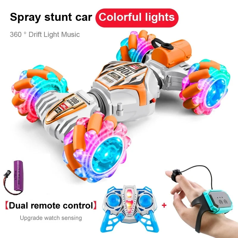 1 to 20 Scale Gesture Sensor 4WD Rotating Stunt Drift Remote Control Car