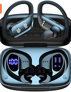 XIAOMI Bluetooth Wireless Earphones Mijia T17 EarHooks In Ear Headphones 48 Hours Play Game Headset Waterproof Sports Earbuds