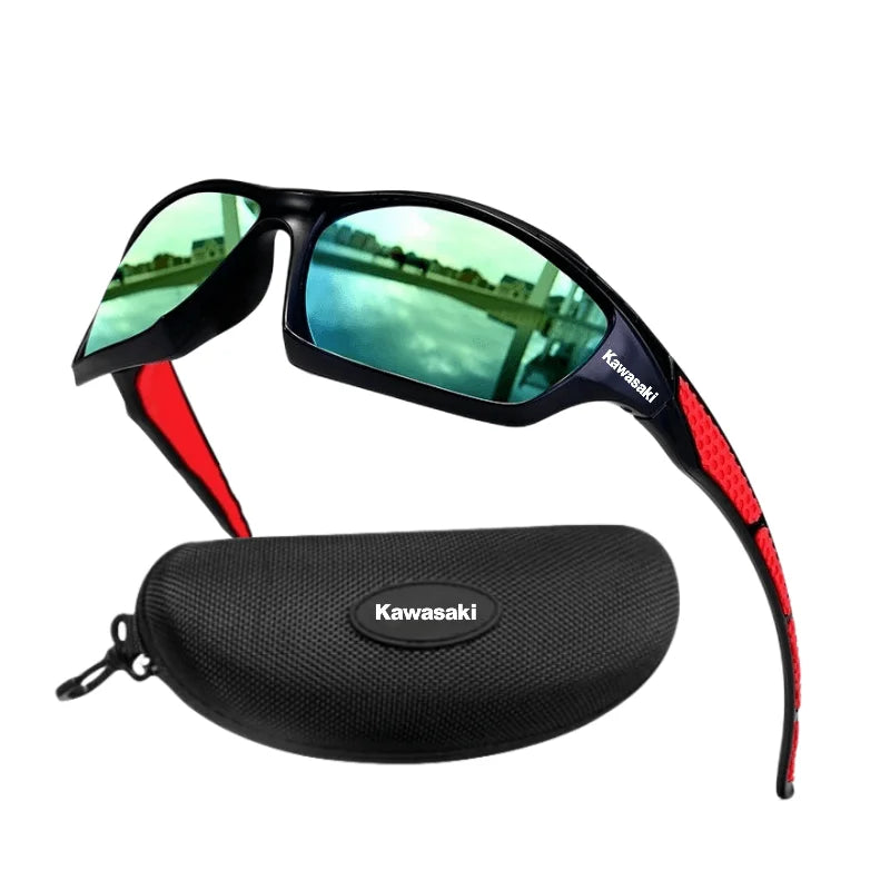 Polarized Motorcycle Glasses Outdoor Sports Driving UV400 Riding Glasses