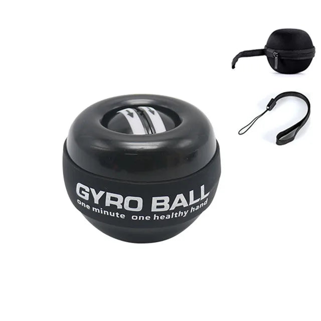 Gyroscopic Power Trainball Autostart Range Gyro Power Wrist Ball with LED Lights Arm Hand Muscle Force Trainer Fitness Equipment