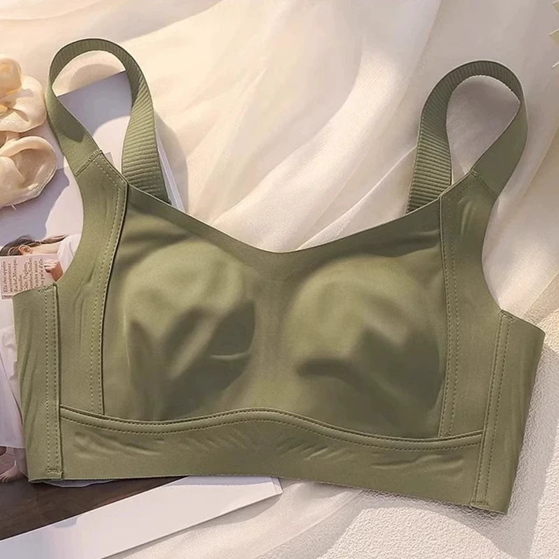 Womens Full Coverage Seamless Wireless Minimizer Bra