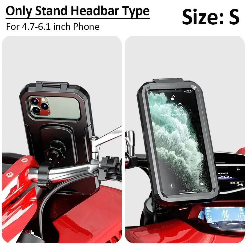 Motorcycle Wireless Charger Holder QC 3.0 Fast Charging Motorbike Phone Waterproof Cellphone Bicycle Stand For iPhone Samsung